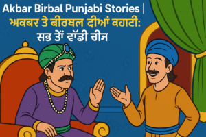 Akbar Birbal Punjabi Stories | ਅਕਬਰ ਤੇ ਬੀਰਬਲ ਦੀਆਂ ਕਹਾਣੀ : ਸਭ ਤੋਂ ਵੱਡੀ ਚੀਜ਼