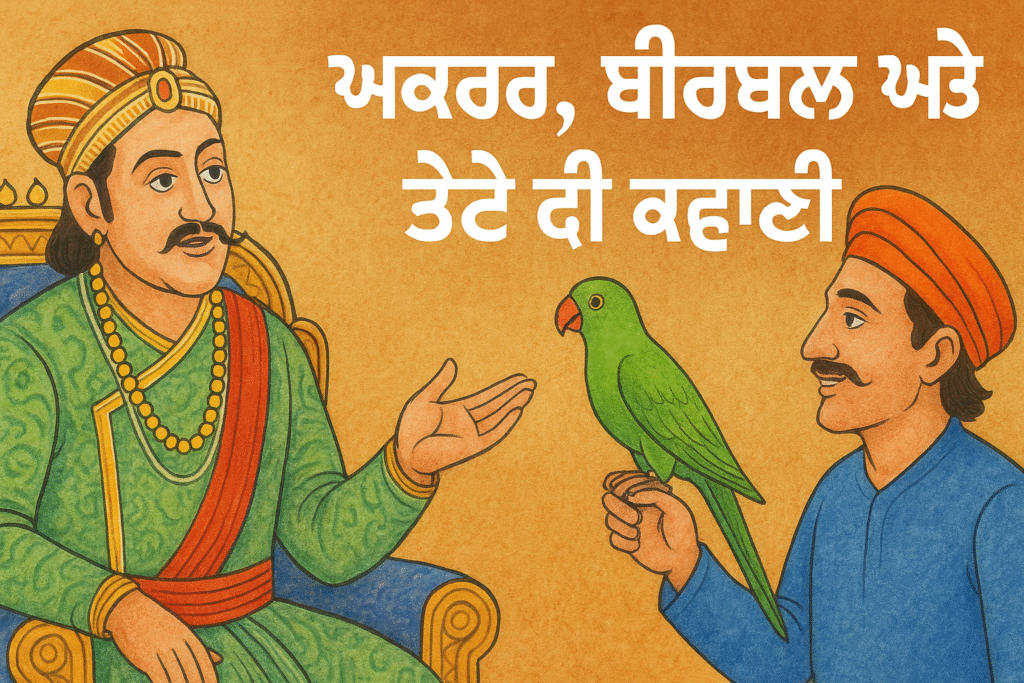 Akbar Birbal Story ਅਕਬਰ, ਬੀਰਬਲ ਅਤੇ ਤੋਤੇ ਦੀ ਕਹਾਣੀ