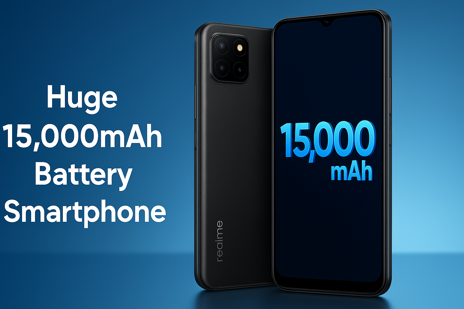 Realme Unveils Smartphone with Huge 15,000mAh Battery – Promises Up to 4 Days Power on Single Charge
