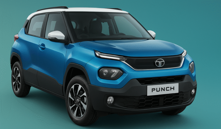 Budget-Friendly Tata Punch Launches with 35km Mileage & 300km/h Top Speed
