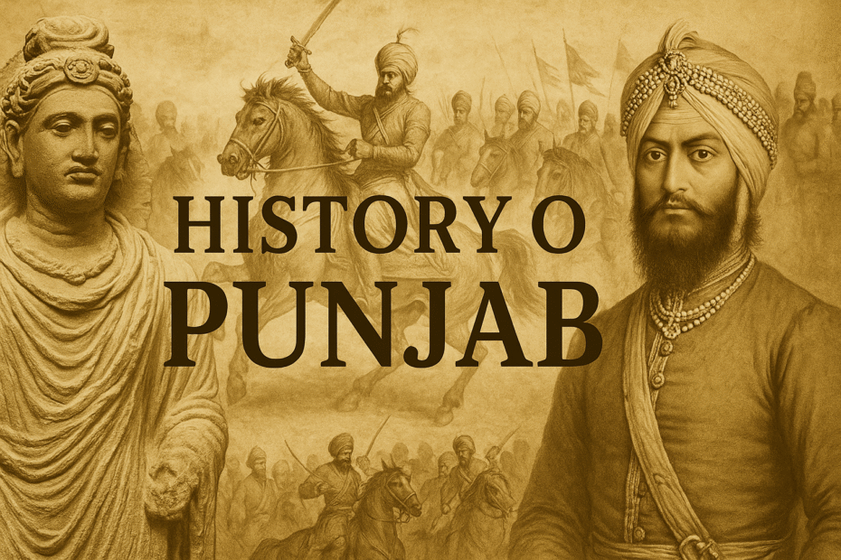brief history of punjab in punjabi