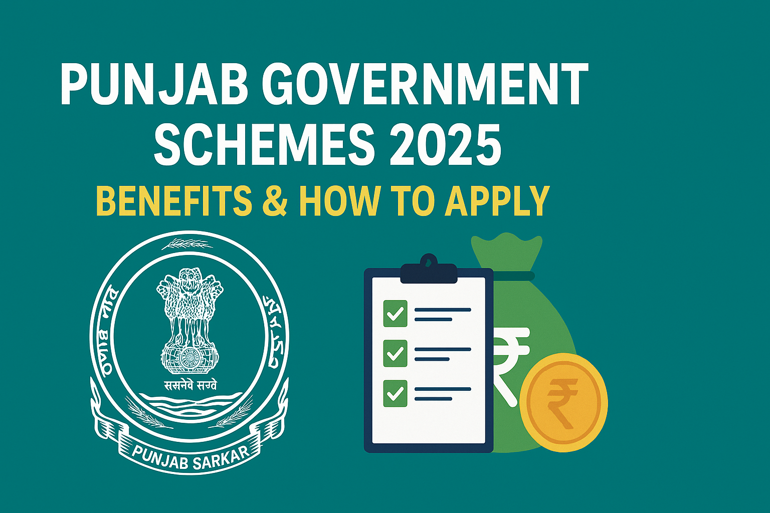 Punjab Government Schemes 2025: Benefits & How to Apply